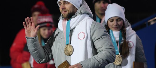 Российские спортсмены Анастасия Брызгалова и Александр Крушельницкий - Sputnik Беларусь