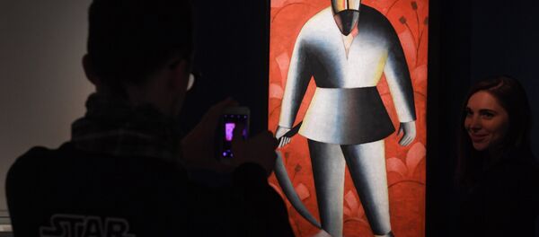 Картина Казимера Малевича Косарь - Sputnik Беларусь