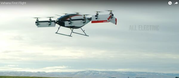 Airbus паказаў кадры палёту беспілотнага аэратаксі - Sputnik Беларусь