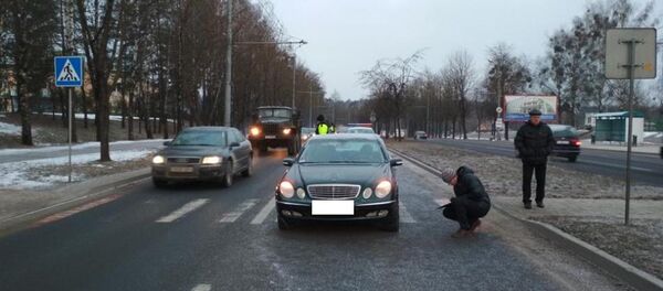 Место ДТП в Гродно - Sputnik Беларусь
