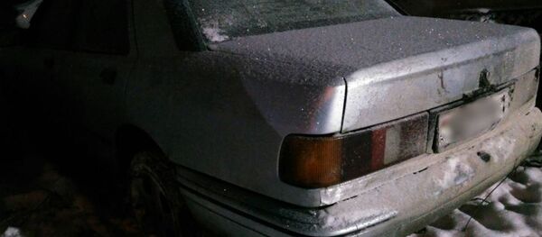 Автомобиль Форд, на котором пьяный водитель пытался уйти от преследования - Sputnik Беларусь