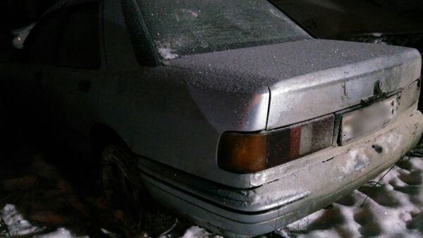Автомобиль Форд, на котором пьяный водитель пытался уйти от преследования - Sputnik Беларусь