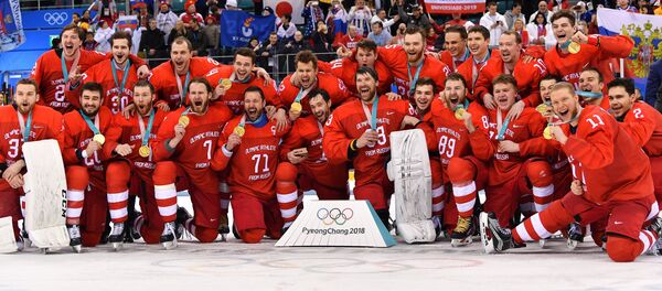 Олимпиада 2018. Хоккей. Мужчины. Финал Олимпиада 2018. Хоккей. Мужчины. Финал - Sputnik Беларусь