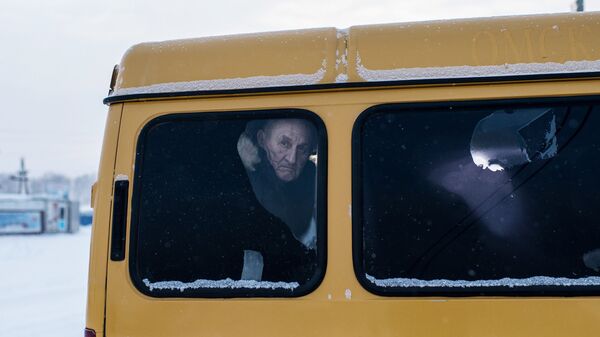 Пассажир в маршрутном такси, архивное фото - Sputnik Беларусь