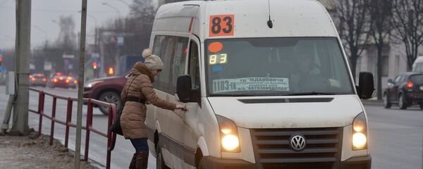 Маршрутка, архивное фото - Sputnik Беларусь