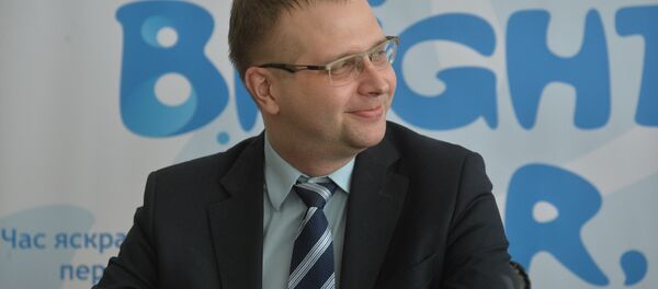 Намеснік кіраўніка Дырэкцыі Еўрагульняў-2019 Анатоль Котаў - Sputnik Беларусь