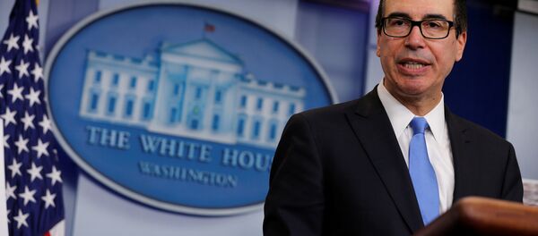 Глава американского минфина Стивен Мнучин - Sputnik Беларусь