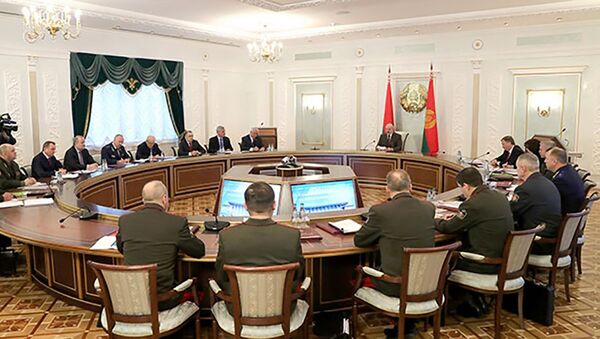 Заседание Совета Безопасности Республики Беларусь - Sputnik Беларусь