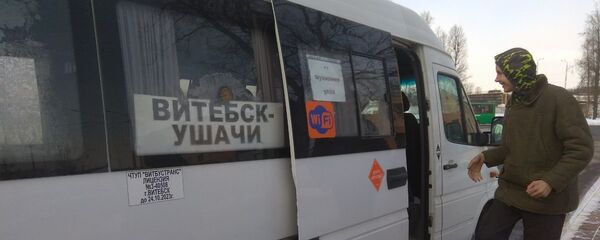 Маршрутка Витебск - Ушачи Маршрутка Витебск - Ушачи - Sputnik Беларусь