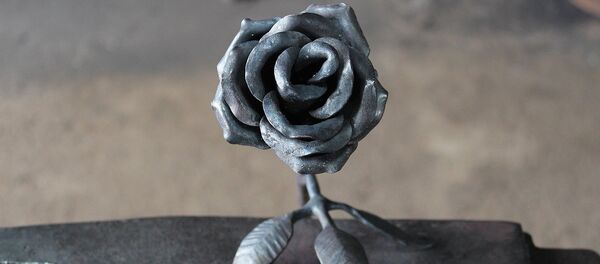 Кветка з металу Кветка з металу - Sputnik Беларусь
