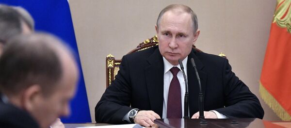 Президент РФ В. Путин провел заседание Совбеза РФ - Sputnik Беларусь