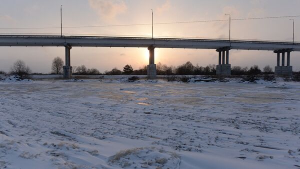 Аварийный мост в Житковичском районе - Sputnik Беларусь