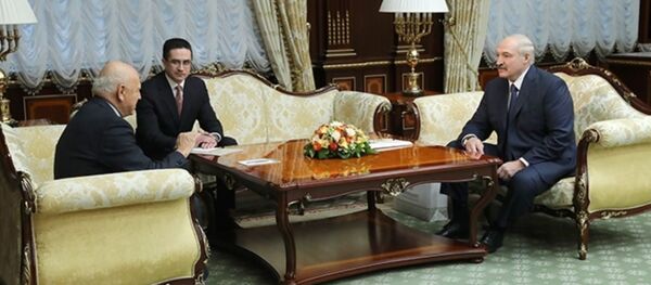 Встреча президента Беларуси Александра Лукашенко и президента ЕОК Янеза Кочианчича - Sputnik Беларусь