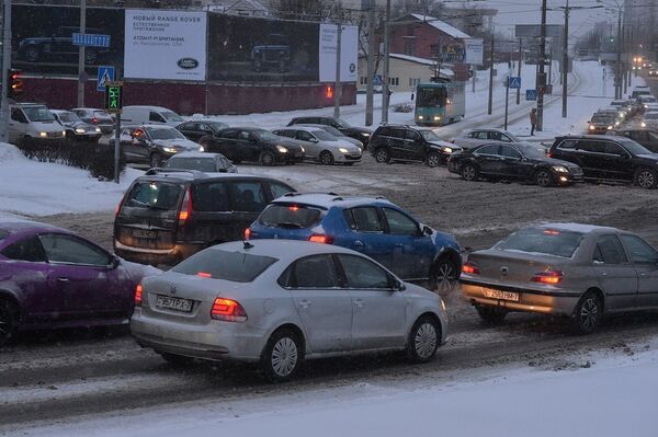 Пробка в Минске - Sputnik Беларусь