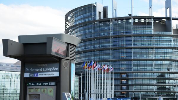 Будынак Еўрапейскага парламента ў Страсбургу - Sputnik Беларусь