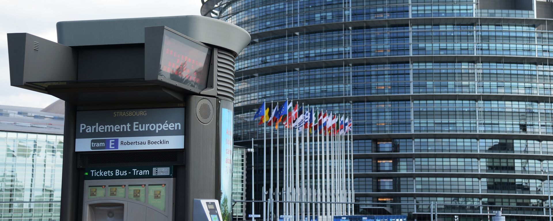 Здание Европейского парламента в Страсбурге - Sputnik Беларусь, 1920, 10.06.2021