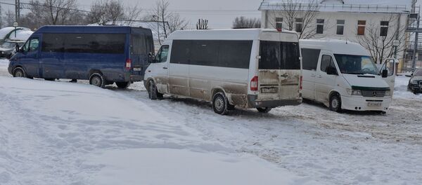 Частные маршрутки, архивное фото - Sputnik Беларусь