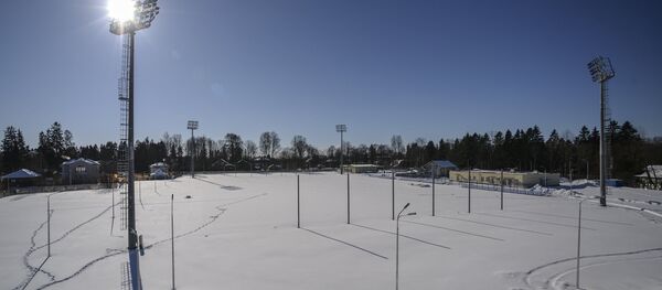 Футбольная тренировочная площадка в городе Зеленогорске - Sputnik Беларусь