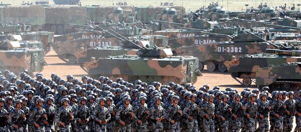 Армия КНР на параде, архивное фото - Sputnik Беларусь