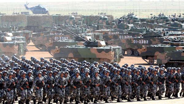 Армия КНР на параде, архивное фото - Sputnik Беларусь