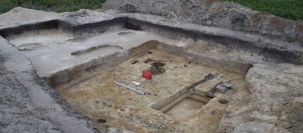 Унікальныя славянскія паселішчы знайшлі на Палессі Унікальныя славянскія паселішчы знайшлі на Палессі - Sputnik Беларусь