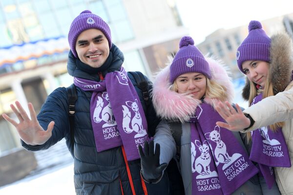 Волонтеры Чемпионата мира 2018 по футболу в Саранске - Sputnik Беларусь