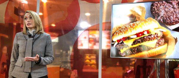 Вице-президент корпорации McDonald’s представляет новое инновационное меню - Sputnik Беларусь