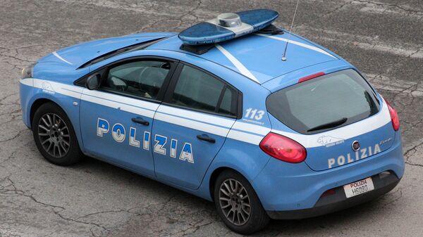Машина итальянской полиции, архивное фото - Sputnik Беларусь