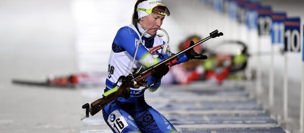 Дар'я Домрачава ў ходзе спрынту ў Кантыялахці Дар'я Домрачава ў ходзе спрынту ў Кантыялахці - Sputnik Беларусь