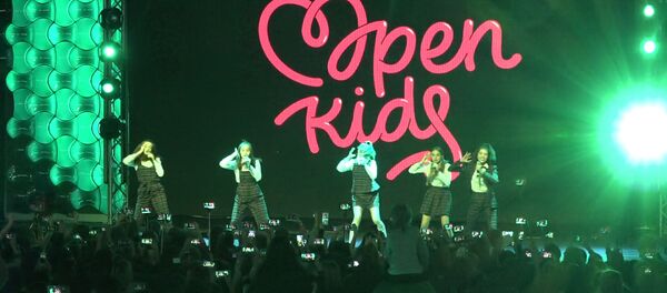 Выступ гурта Open Kids Выступ гурта Open Kids - Sputnik Беларусь