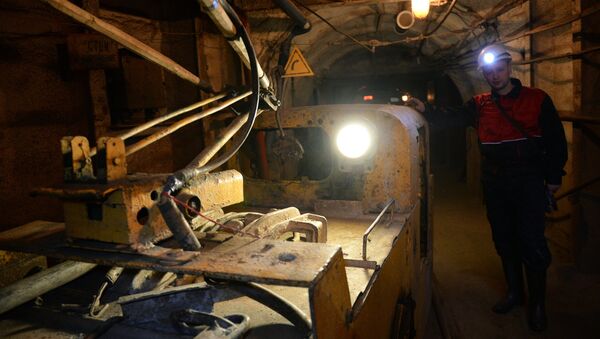 В шахте, архивное фото - Sputnik Беларусь