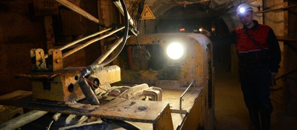 В шахте, архивное фото - Sputnik Беларусь