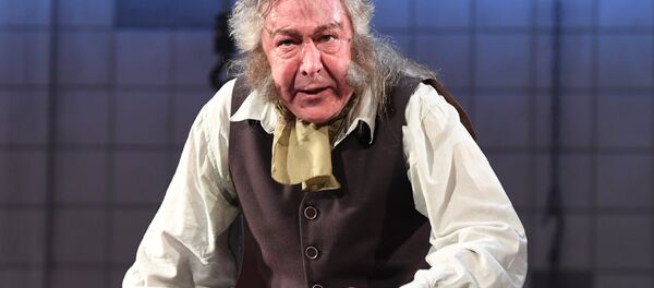 Прогон спектакля Не становись чужим в театре Современник - Sputnik Беларусь