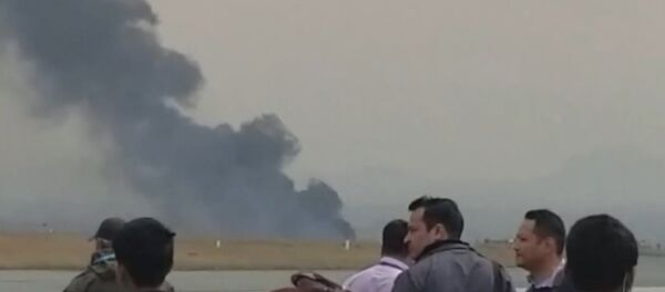 Кадры с места падения пассажирского самолета в Непале - Sputnik Беларусь