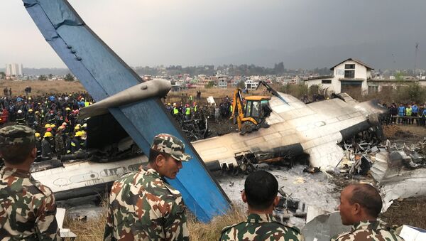 Падение самолета в Непале - Sputnik Беларусь