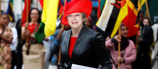 Премьер-министр Великобритании Тереза Мэй - Sputnik Беларусь