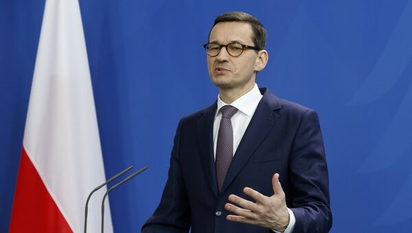 Премьер-министр Польши Матеуш Моравецкий - Sputnik Беларусь