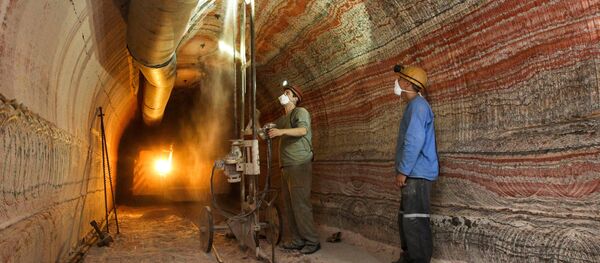 Работа предприятия Беларуськалий, архивное фото - Sputnik Беларусь