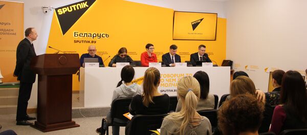 Прэзентацыя SputnikPro у прэс-цэнтры Sputnik Прэзентацыя SputnikPro у прэс-цэнтры Sputnik - Sputnik Беларусь