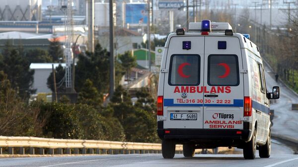 Машина скорой помощи в Турции, архивное фото - Sputnik Беларусь