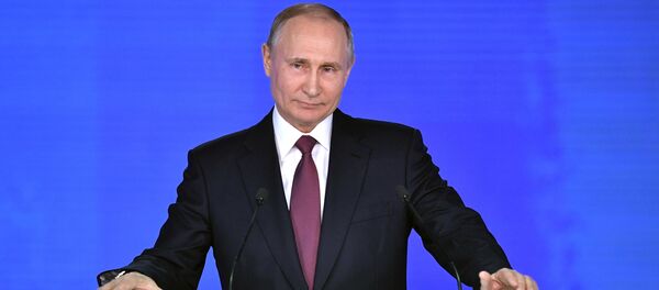 Президент России Владимир Путин - Sputnik Беларусь