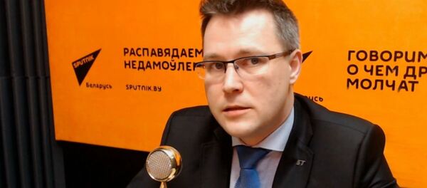 Политический обозреватель Агентства телевизионных новостей Белтелерадиокомпании Андрей Кривошеев - Sputnik Беларусь