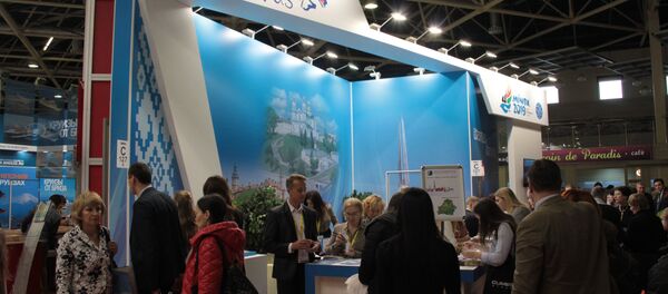 Стенд Беларуси на Международной туристической выставке в Москве - Sputnik Беларусь
