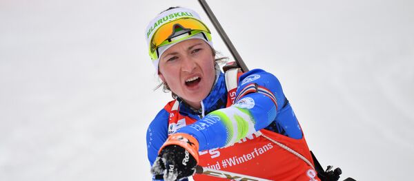 Чатырохкратная алімпійская чэмпіёнка Дар'я Домрачава - Sputnik Беларусь