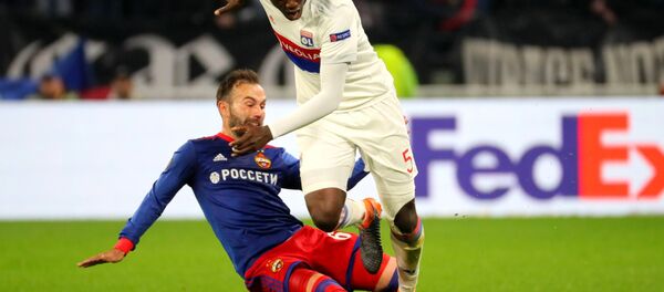 Футбол. Лига Европы. Матч Лион - ЦСКА - Sputnik Беларусь