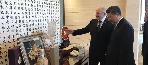 Александр Лукашенко и Си Цьзинпин - Sputnik Беларусь
