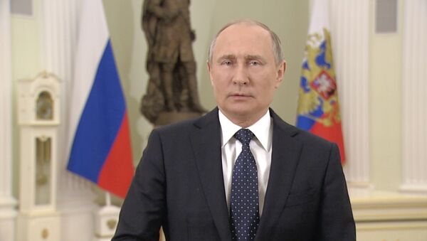 Путин призвал россиян проголосовать на выборах - Sputnik Беларусь