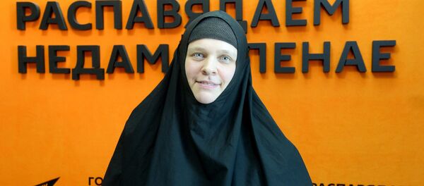 Главный редактор портала obitel-minsk.by инокиня Иоанна (Панкова) - Sputnik Беларусь