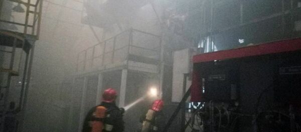 В одном из цехов Минского тракторного завода случился пожар В одном из цехов Минского тракторного завода случился пожар - Sputnik Беларусь