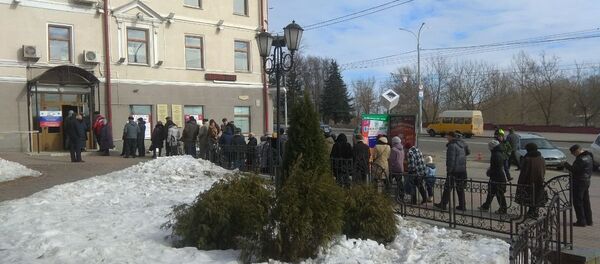Очередь на избирательный участок в Витебске - Sputnik Беларусь